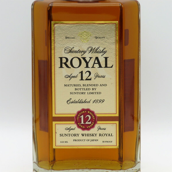 楽天市場】【レトロ：スリムボトル】サントリーウイスキー ローヤル12