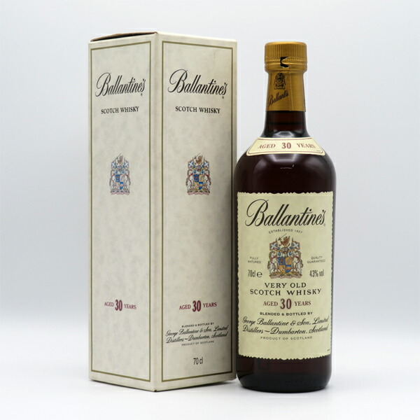 楽天市場】【レトロ】バランタイン30年 43度 700ml 正規品 （専用BOX入