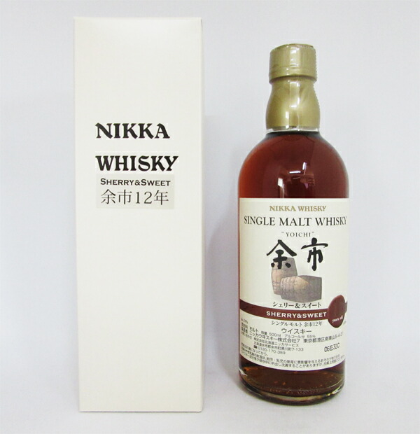 レ*読様 ニッカ 余市12年 sherry and sweet 500ml 余市 12年 シェリー