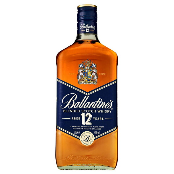 楽天市場】バランタイン12年 40度 700ml 正規品 （箱なし） : 中央酒販