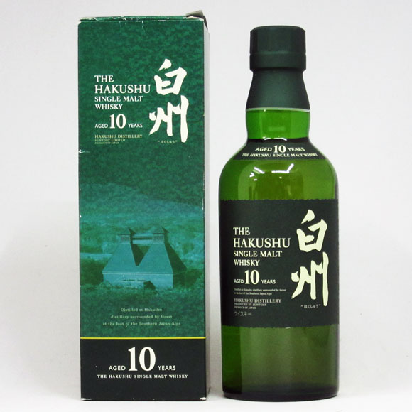 楽天市場】【ハーフサイズ】【レトロ】白州10年 40度 350ml （専用BOX