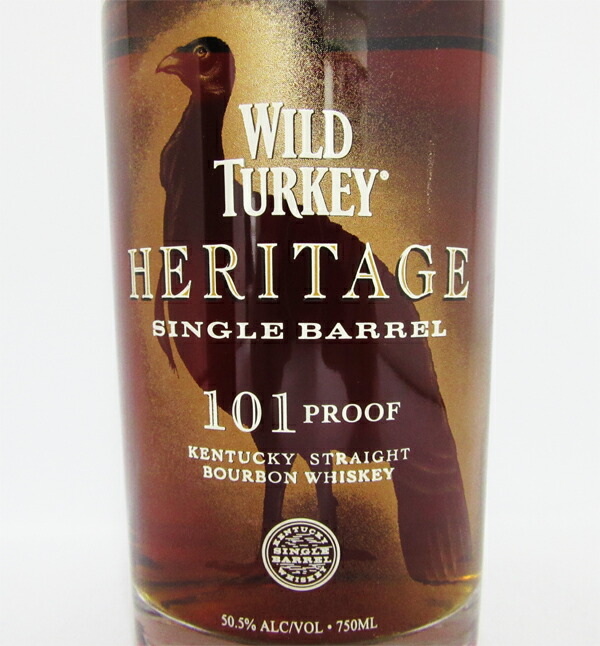 未開栓ワイルドターキー ヘリテージ 101PROOF 2005 WILD TURKEY