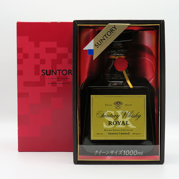 楽天市場】【レトロ】サントリーウイスキー ローヤル SRラベル 43度