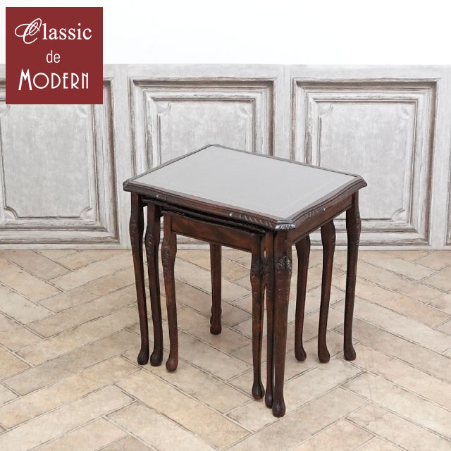 楽天市場】アンティーク（ネストテーブル｜テーブル）：インテリア