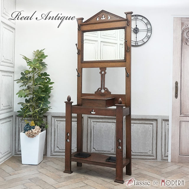 イギリス アンティーク 家具 ホールスタンド アンブレラスタンド 6543d