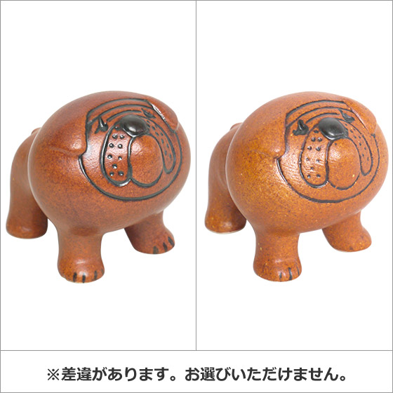 リサラーソン ブルドッグ 陶器置物 ブルドッグ（リサ・ラーソン／Lisa