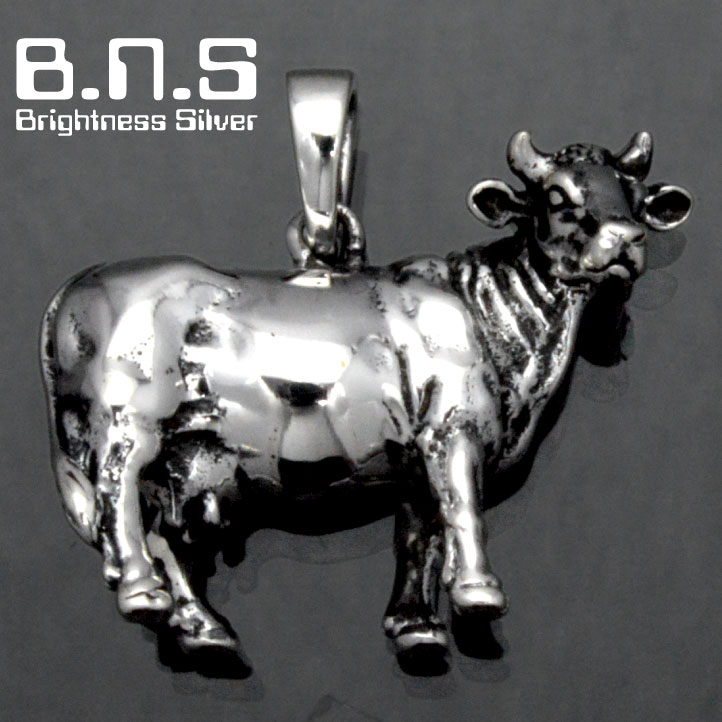 楽天市場】銀の牛 ウシペンダント シルバー925 SV925 silver925 (牧場