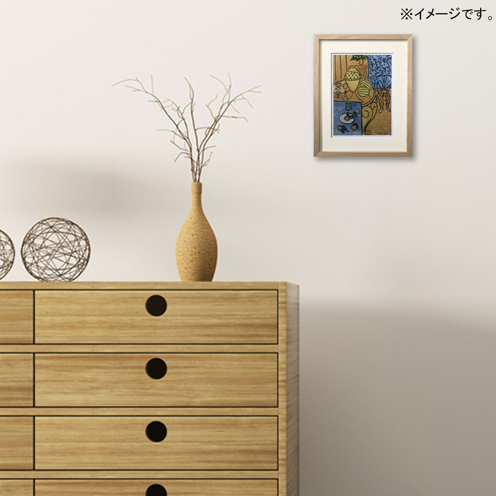 楽天市場】アートフレーム Henri Matisse Interior in Yellow and Blue