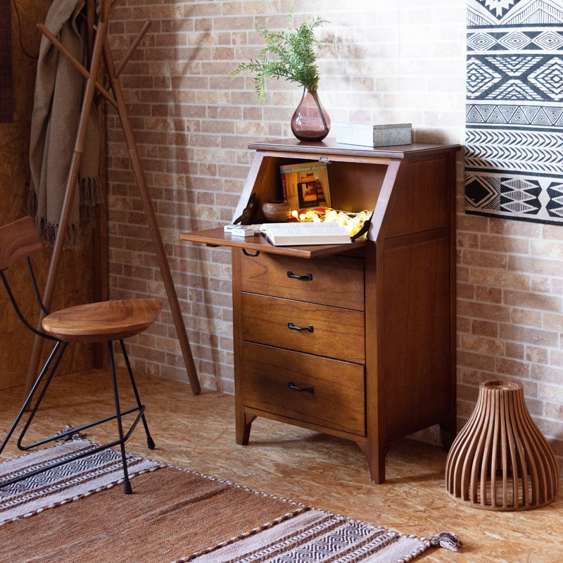 イギリス アンティーク 家具 ライティング ビューロー 英国 チェスト