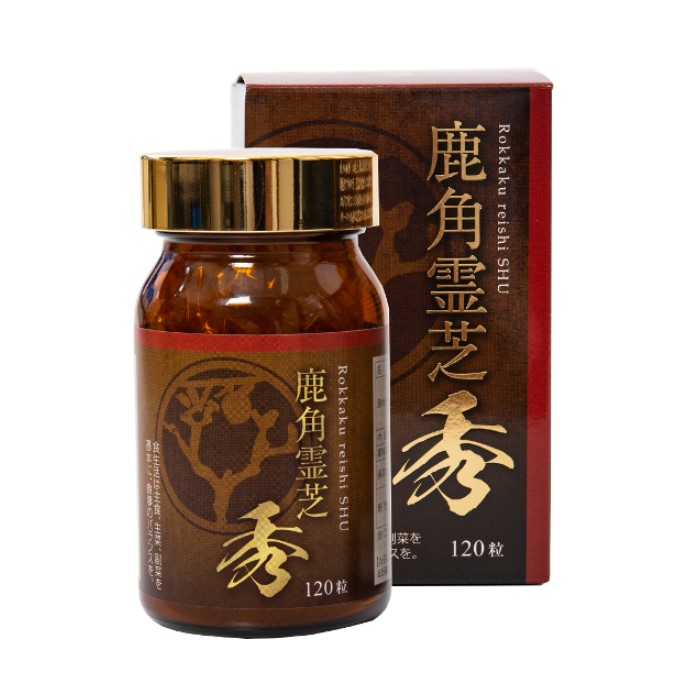 楽天市場】鹿角霊芝秀（120粒） ろっかくれいし レイシ デキストリン