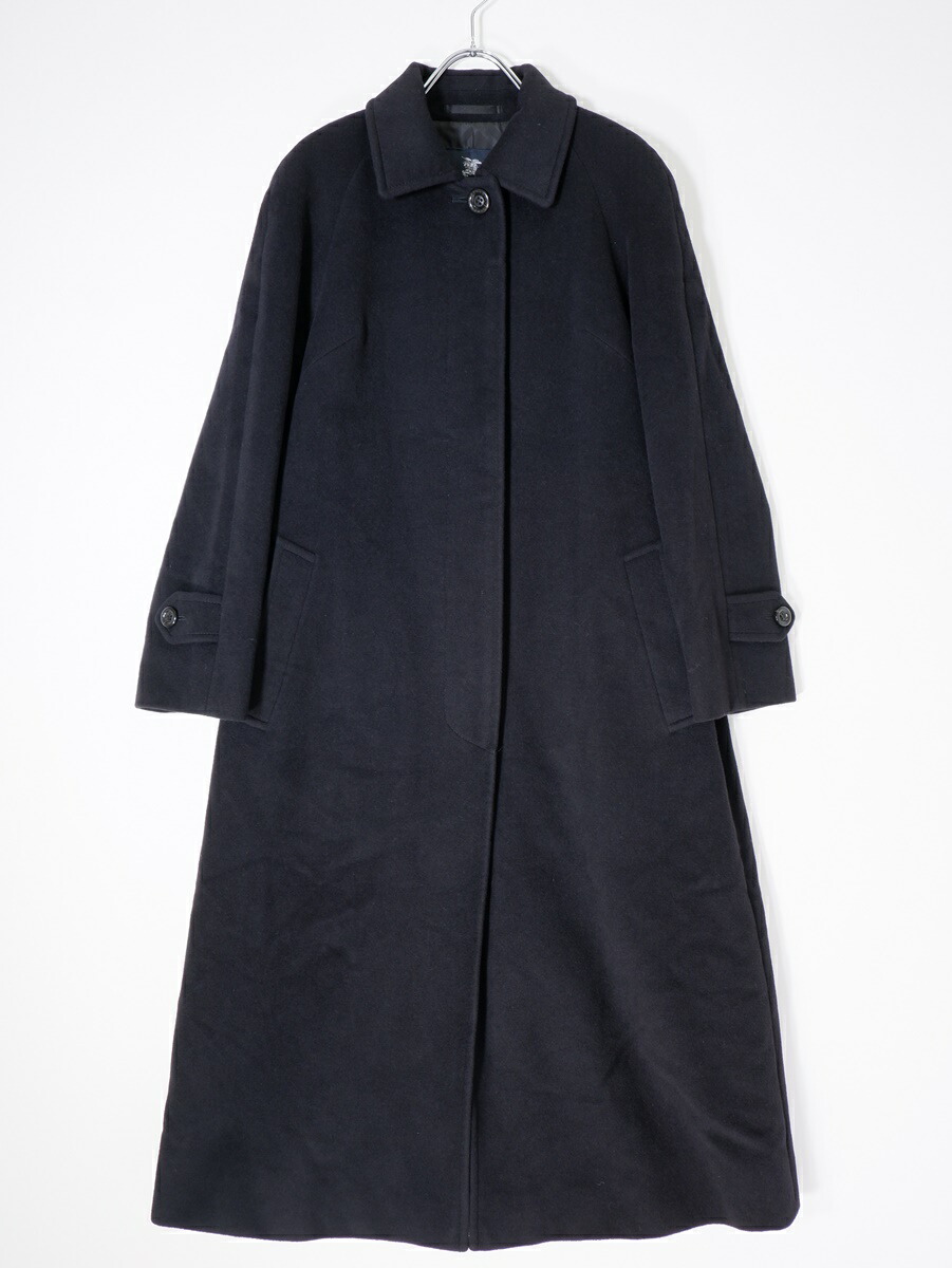 バーバリーブラックレーベル☆アンゴラチェスターコート BURBERRY