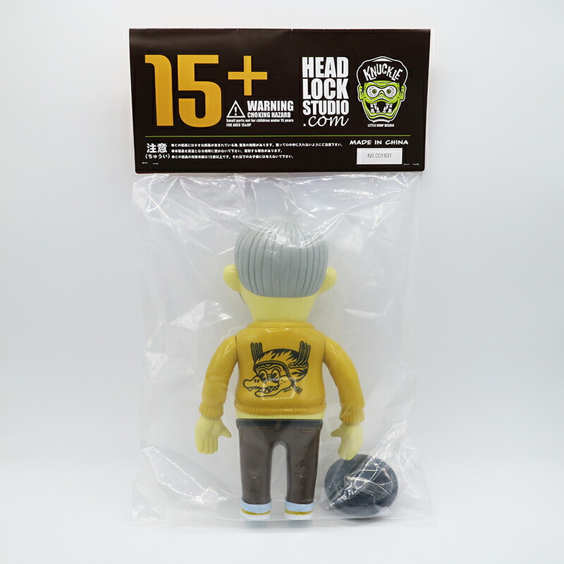 5体限定 knuckle 個展 ヘッドロックスタジオ ソフビ フランキー レジン