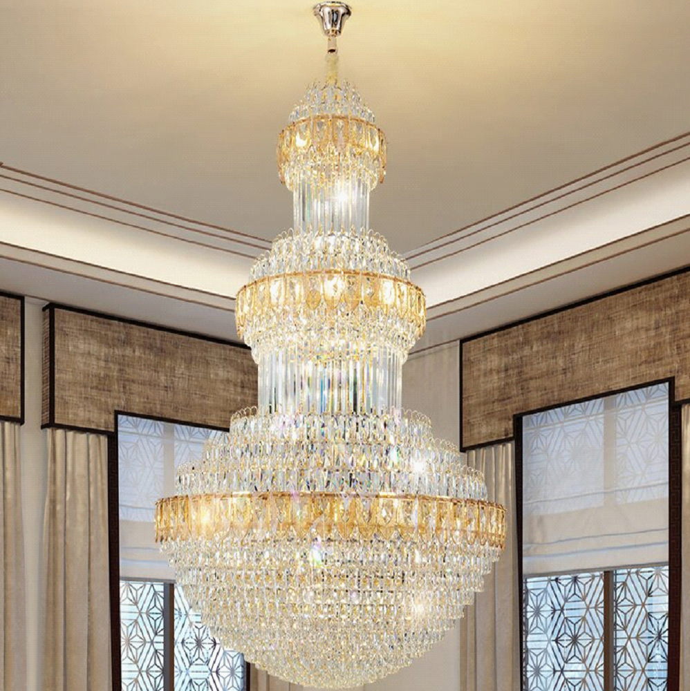 100万 シャンデリア スワロフスキー ガラス ライト 照明 デザイン