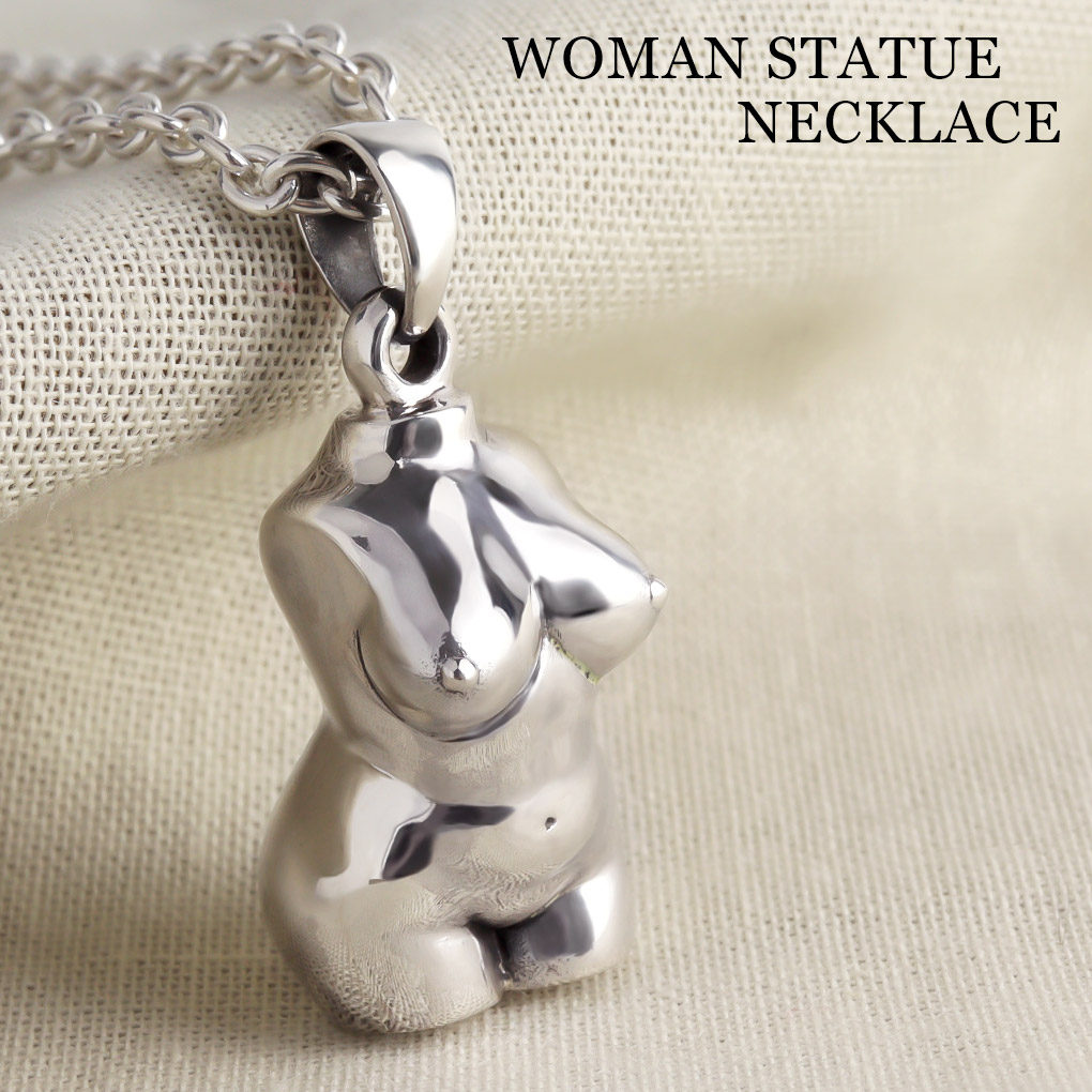 楽天市場】立体 裸婦像 シルバー ネックレス ペンダント ペンダント