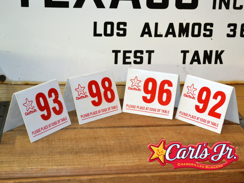 58 カールスJr テーブルナンバー プレート ローライダー カールス