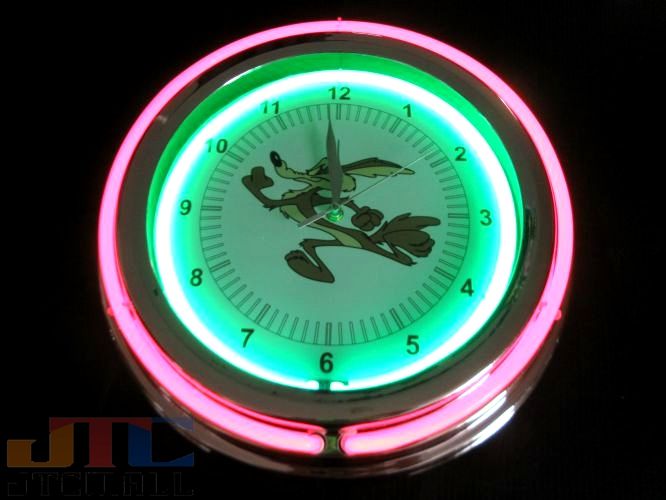 楽天市場】【Wネオン管ネオンクロックはメーカーの生産終了に伴い、今