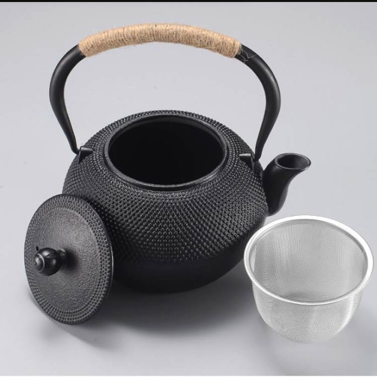 楽天市場】茶道道具 ih対応 鉄器 直火可 鋳物 やかん ケトル 大容量