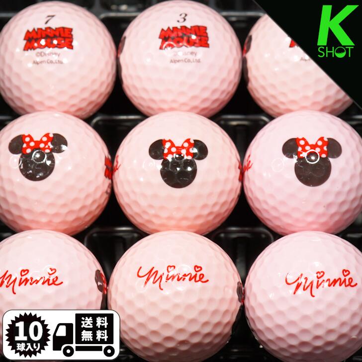 楽天市場】【店内全品P10倍】Minnie Mouse デザイン 10球 ピンク【送料
