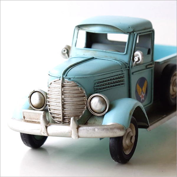 楽天市場】置物 オブジェ トラック おもちゃ アンティーク調 おしゃれ