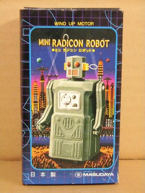 楽天市場】○ゼンマイロボット ミニ ラジコン ロボット 増田屋