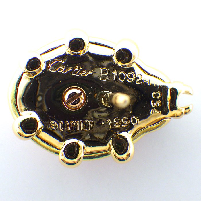 楽天市場】カルティエ Cartier ピンブローチ てんとう虫 テントウムシ