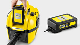 楽天市場】【公式】ケルヒャー 公式 KARCHER WD 1 バッテリーセット