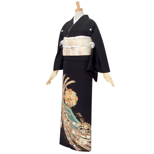 楽天市場】【レンタル】留袖 レンタル kansai「T076 熨斗目に向鳳凰