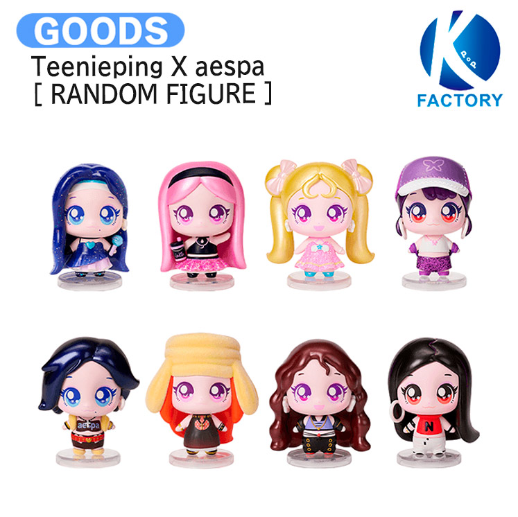 楽天市場】Teenieping X aespa [ RANDOM FIGURE ] Teenieping X aespa