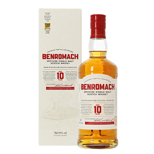 楽天市場】ベンロマック 10年 43度 箱付 700ml 包装不可 : 酒類の総合