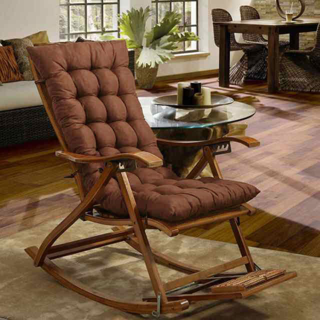 ワンプライス】【ビンテージ】ロッキングチェア 背もたれクッション