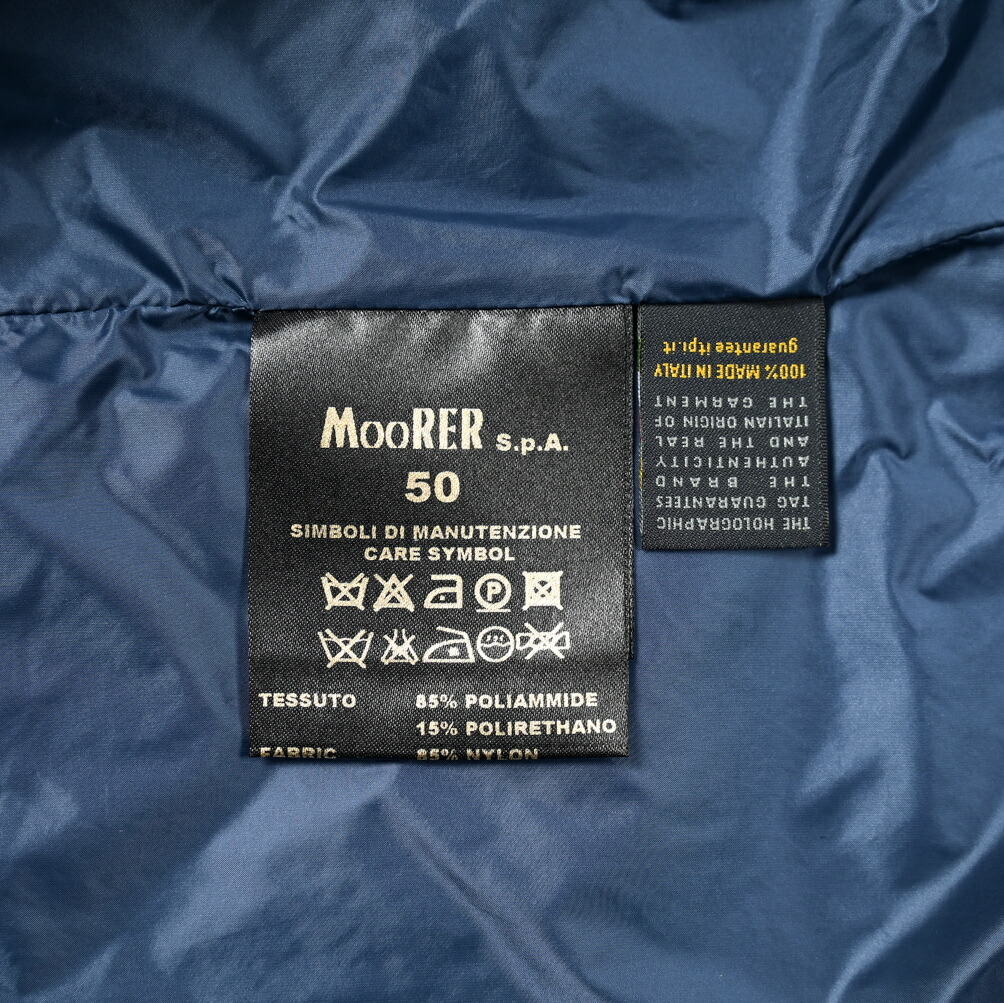 楽天市場】ムーレー MOORER GABO-TF 中綿入り スタンドカラーブルゾン