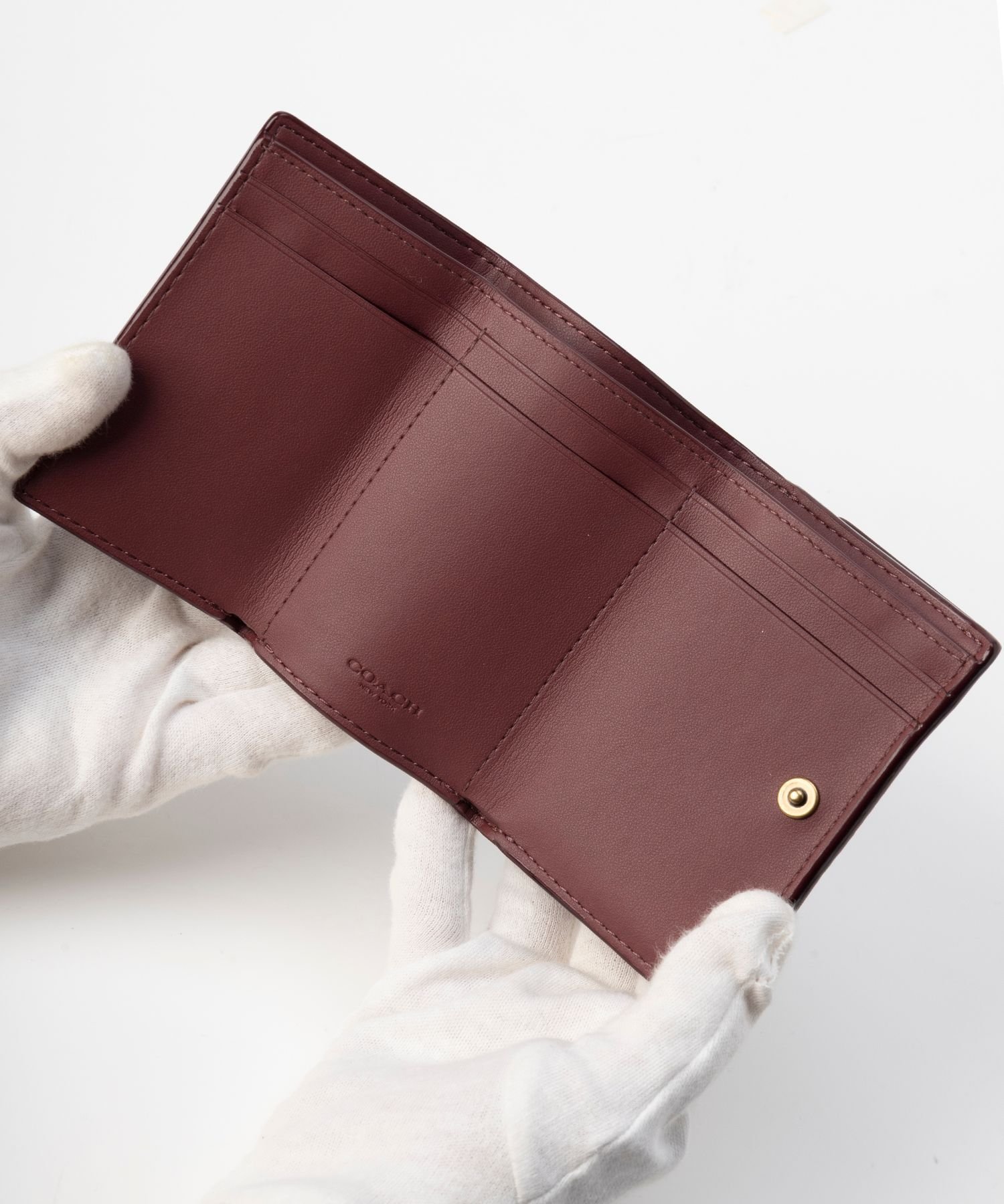 COACH｜【公式】ミニ トライフォールド ウォレット・シグネチャー