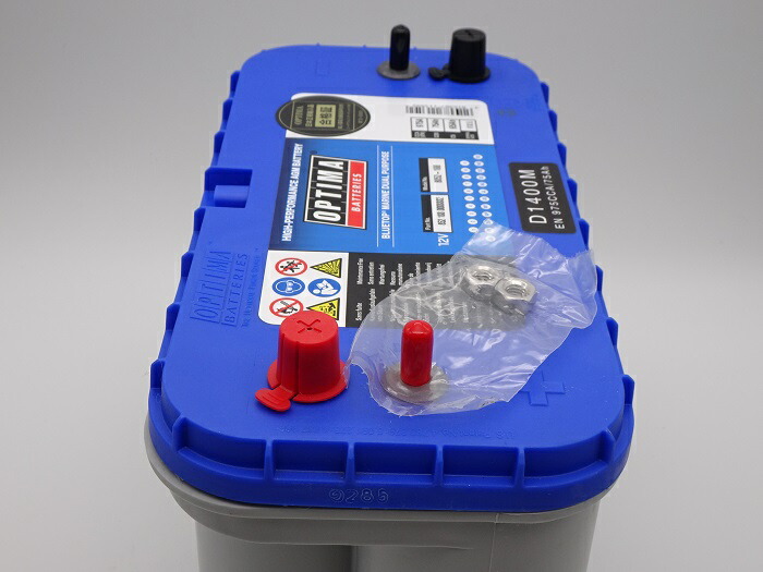 楽天市場】オプティマバッテリー【OPTIMA】ブルートップ D1400M / BT