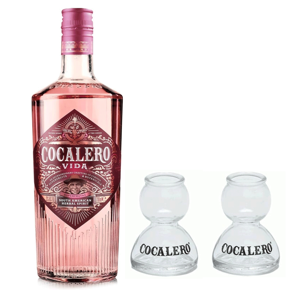 楽天市場】送料無料 コカレロ ヴィーダ 700ml ガラスグラス付 ボム