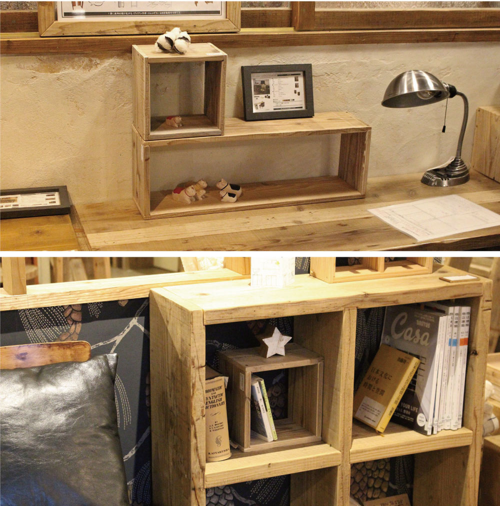 楽天市場】OLD ASHIBA（杉古材） ライトラック 【送料無料/3サイズ