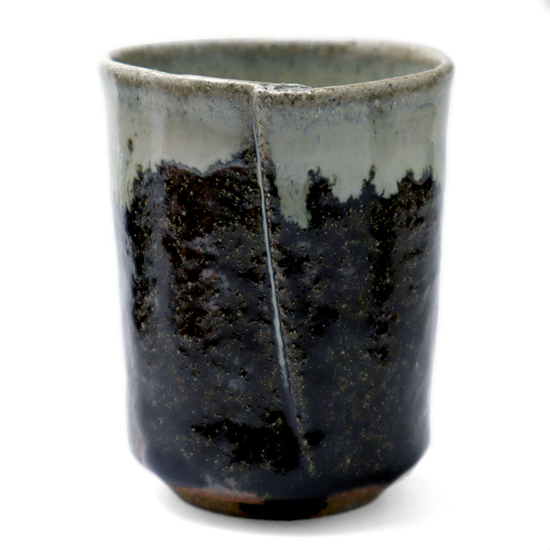 楽天市場】唐津焼：朝鮮唐津裂筒・小・中村恵子《湯呑・マイ湯呑