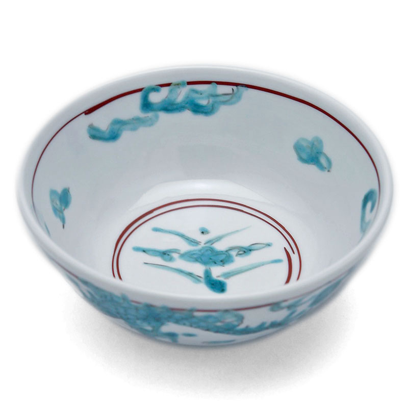 楽天市場】九谷焼：青呉州竜文碗形向付・須田菁華《小鉢・13.2cm