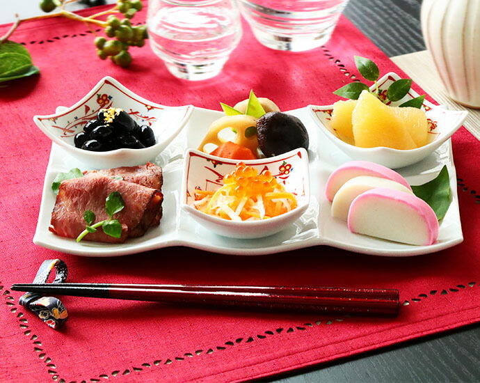 赤絵小鉢10客セット 赤絵小鉢10客セット 種類