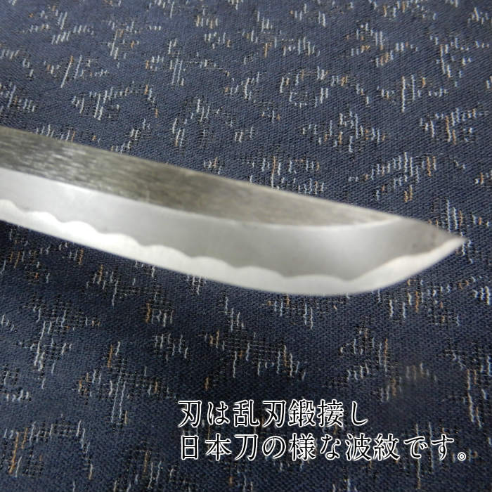 楽天市場】小刀 和鉄乱刃木目肌 剣型 肥後小刀(大）桐箱入 : ZATU