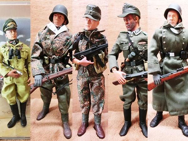 GIジョーのヴィンテージ品ミリタリーフィギュア、ドイツ兵を買取致し
