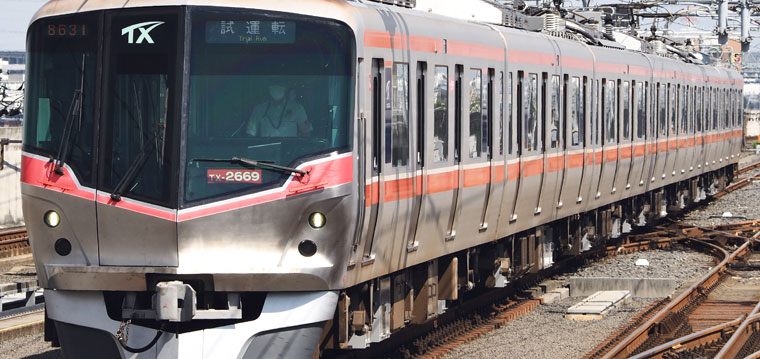 つくばエクスプレス TX2000系 増備車 6両 つくばエクスプレス TX2000