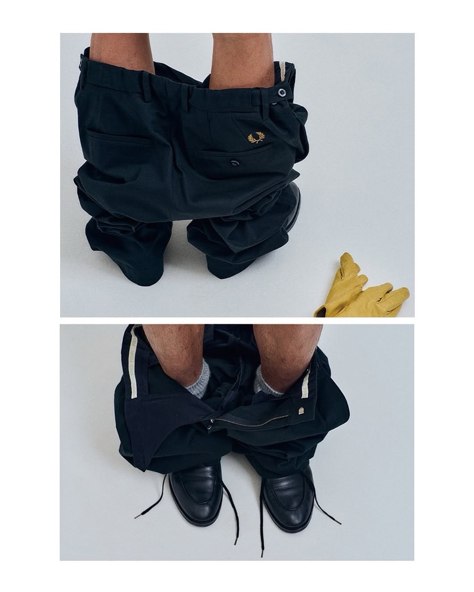 FRED PERRY for JOURNAL STANDARD 25FW 別注 EXテニストラウザーパンツ