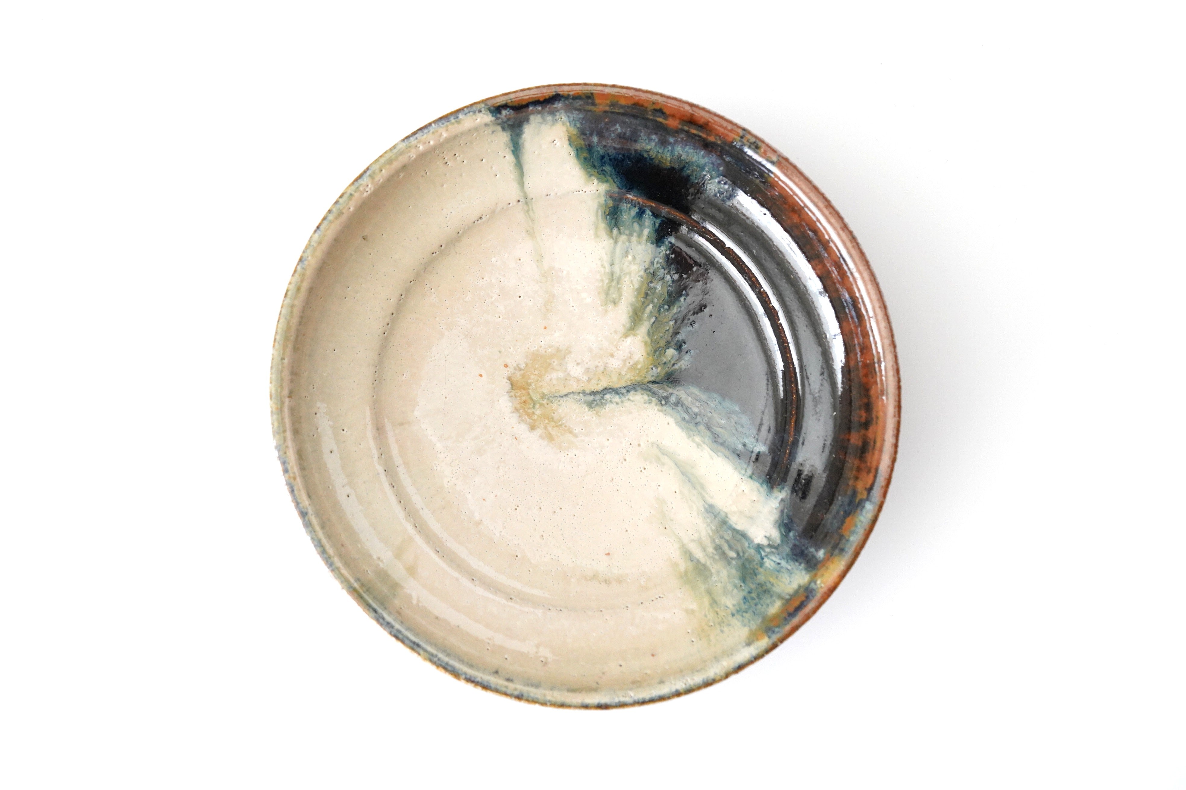 岡本作礼 唐津焼 朝鮮唐津 鉢 新品未使用 作家物 陶芸 焼き物 岡本作礼