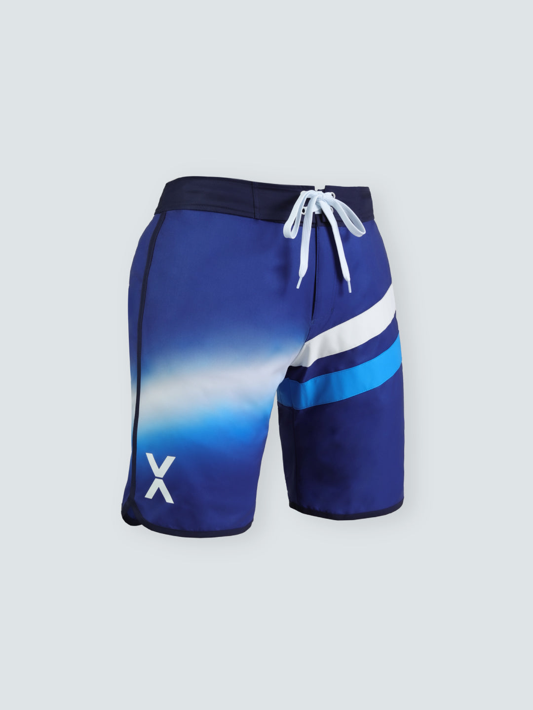 VEATM サーフパンツ 青 ビートム s LUMINOUS LINE SURF SHORTS