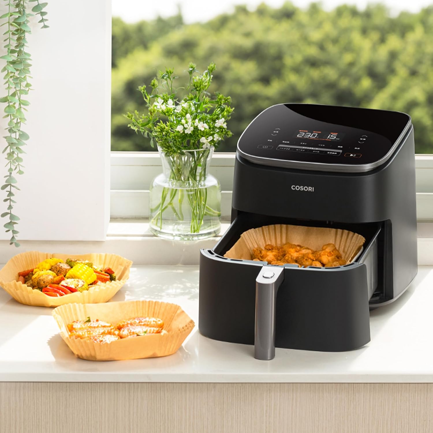 COSORI エアフライヤー 4.7リットル Amazon.co.jp: COSORI コソリ ノン