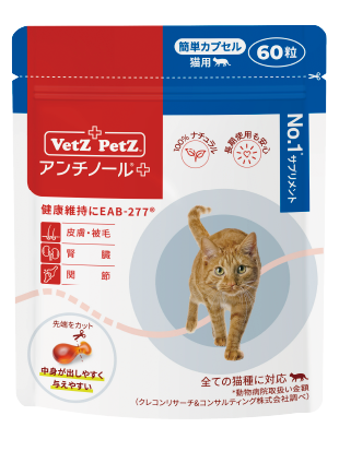 Vetz Petz アンチノールプラス スキンサポート 60粒×2箱 新製品