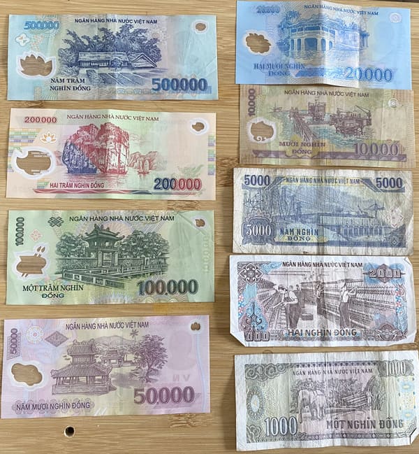 ベトナムドンベトナム紙幣