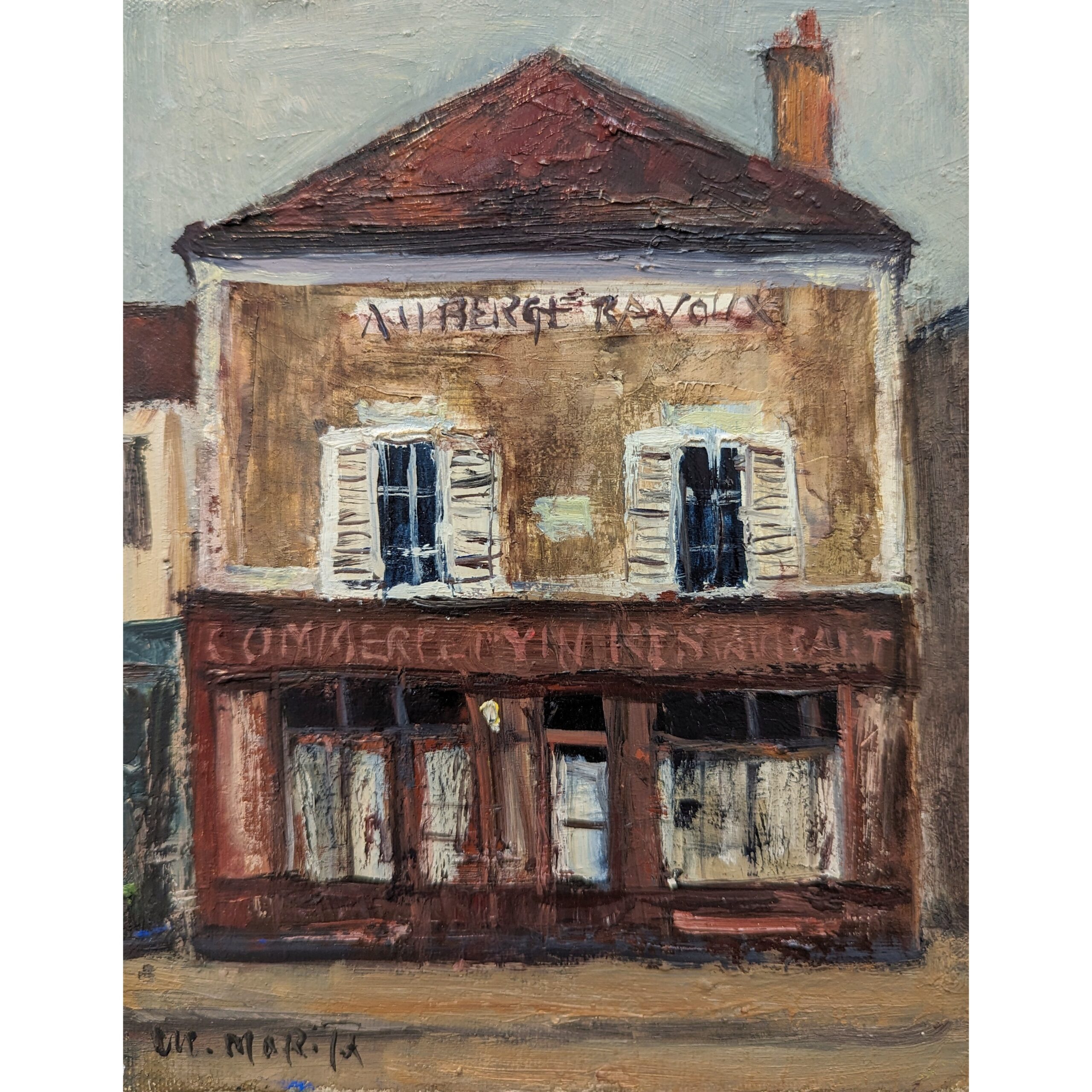 ラヴー亭 ゴッホの部屋」の奇跡の一枚！ ラヴー亭 ゴッホの部屋」の