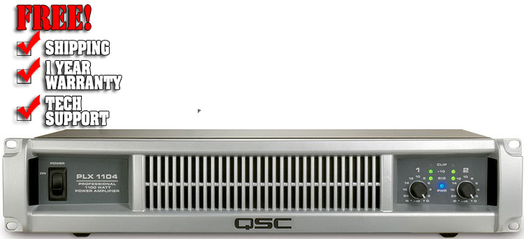 デ*ん様 QSC PLX 1104 パワーアンプ 現状動作品 デ*ん様 QSC PLX 1104