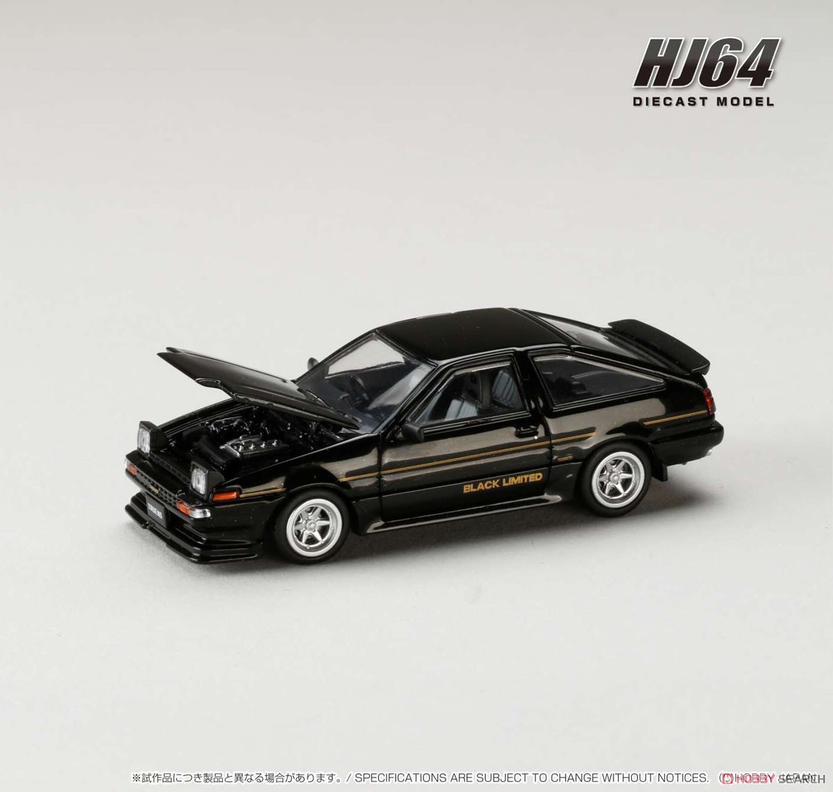 トヨタ スプリンター トレノ GT APEX (AE86) BLACK LIMITED JDM Style